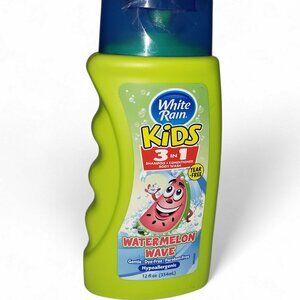 White Rain Kids 3 In 1 Shampoo Conditioner Body Wash Watermelon Wave 12oz New